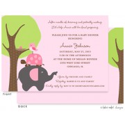 Baby Shower Invitations, Patiently Waiting Girl, take note! designs